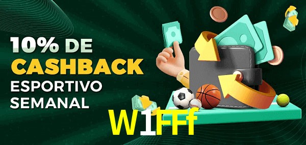 10% de bônus de cashback na W1FFf